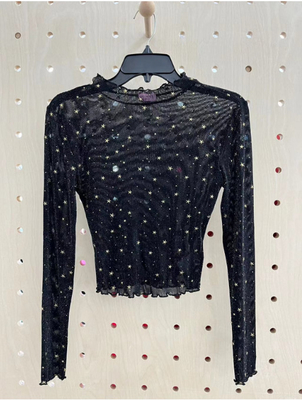Lurex Mesh TOP mit Wärmesiegelfolie