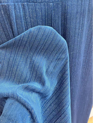 Teal Blau Luxus Lurex Samt Jumpsuit