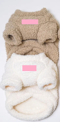 Flauschige Kleider für Haustiere, bequem mit individuellem Design, gut für Hunde und Katzen